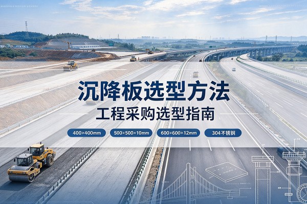 红旗沉降板选择方法