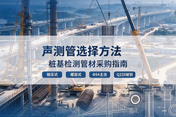 红旗声测管选型标准