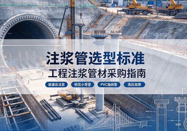 红旗注浆管选型标准